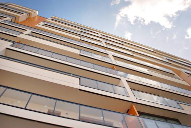 Modern apartmanlar dış