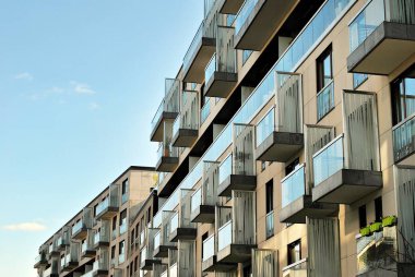 Modern apartmanlar dış