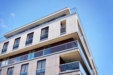Modern apartmanlar dış