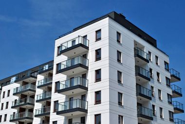 Modern apartmanlar dış
