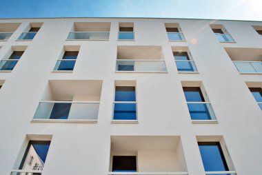 Modern apartmanlar dış