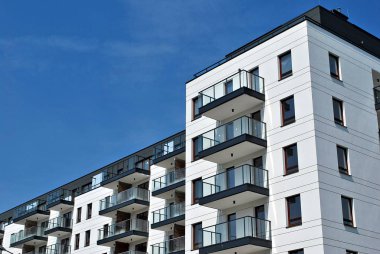 Modern apartmanlar dış