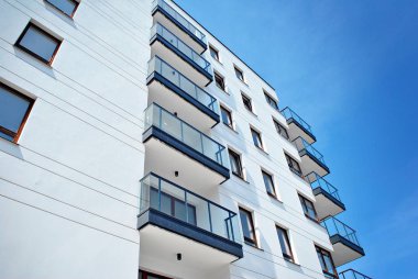 Modern apartmanlar dış