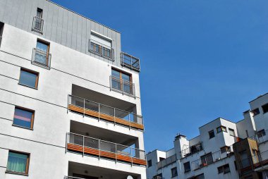 Modern apartmanlar dış
