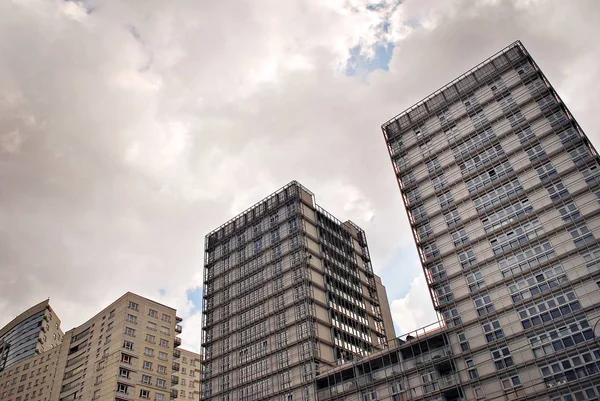 Modern apartment buildings exteriors — Stock Photo, Image