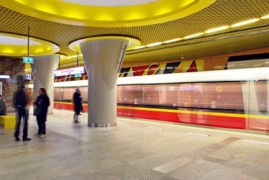 metro treni hareket bulanık