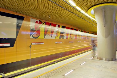 metro treni hareket bulanık