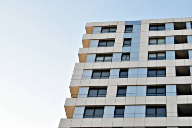 Modern apartmanlar dış