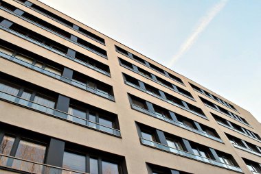 Modern apartmanlar dış