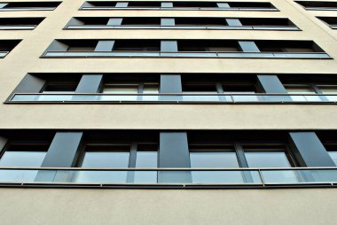 Modern apartmanlar dış