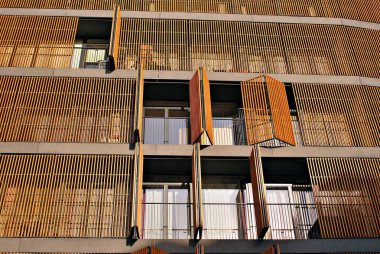 Modern apartmanlar dış