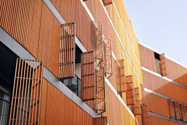 Modern apartmanlar dış