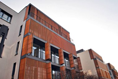 Modern apartmanlar dış