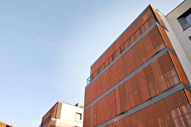 Modern apartmanlar dış
