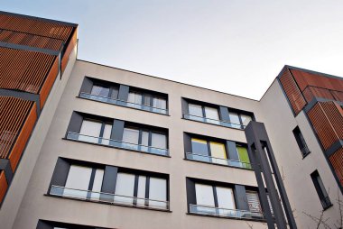 Modern apartmanlar dış