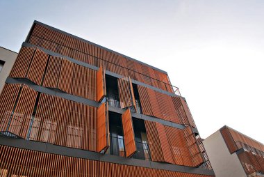 Modern apartmanlar dış