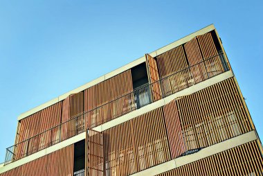 Modern apartmanlar dış