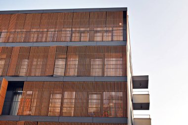 Modern apartmanlar dış