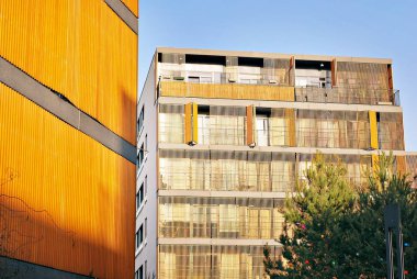 Modern apartmanlar dış