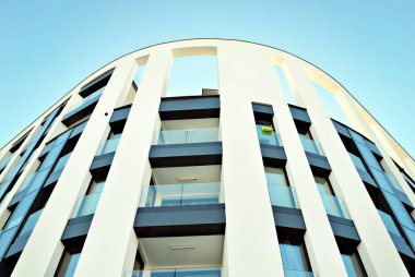 Modern apartmanlar dış