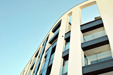 Modern apartmanlar dış