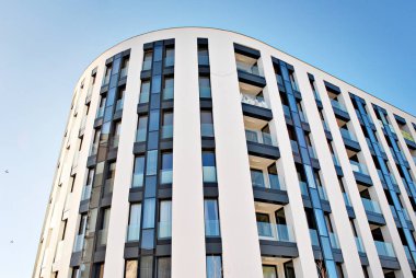 Modern apartmanlar dış