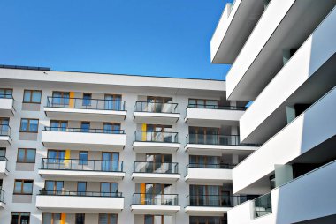 Modern apartmanlar dış