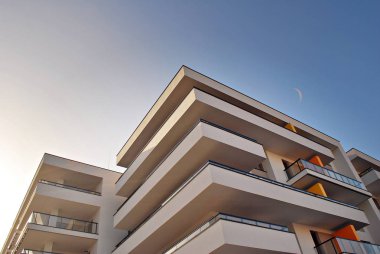 Modern apartmanlar dış
