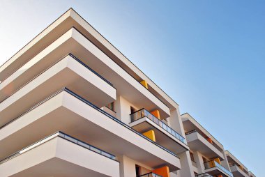 Modern apartmanlar dış