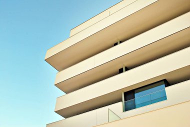 Modern apartmanlar dış