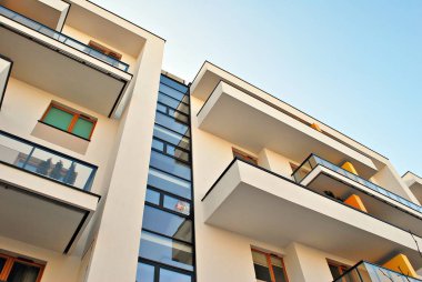 Modern apartmanlar dış