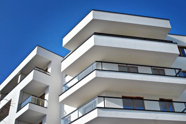 Modern apartmanlar dış