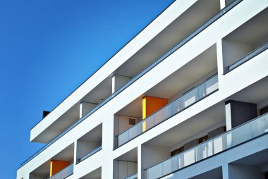 Modern apartmanlar dış