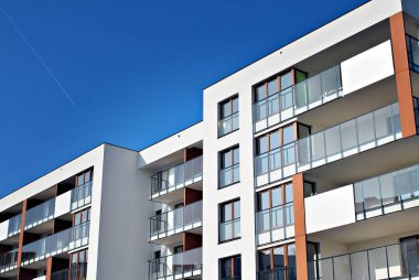 Modern apartmanlar dış