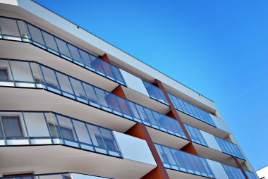 Modern apartmanlar dış