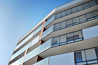 Modern apartmanlar dış