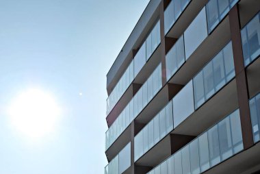 Modern apartmanlar dış