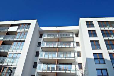 Modern apartmanlar dış