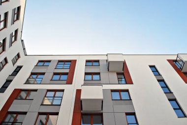 Modern apartmanlar dış