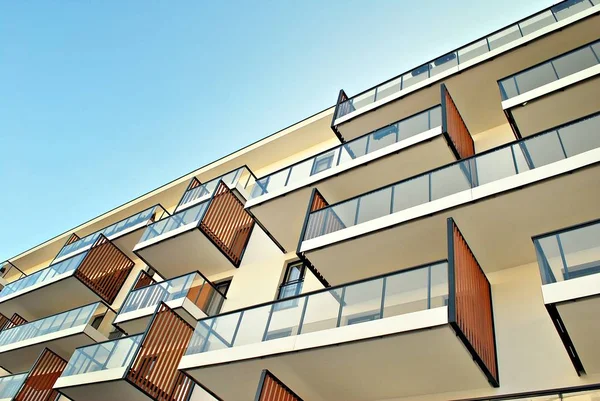 Modern apartmanlar dış