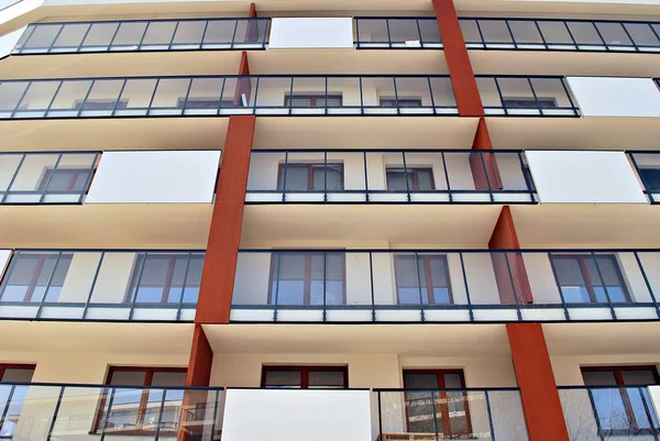 Modern apartmanlar dış