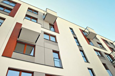 Modern apartmanlar dış