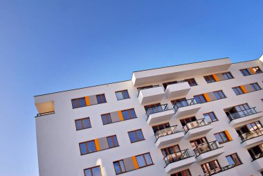 Modern apartmanlar dış