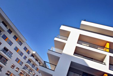 Modern apartmanlar dış