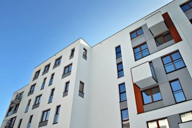 Modern apartmanlar dış