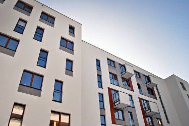 Modern apartmanlar dış