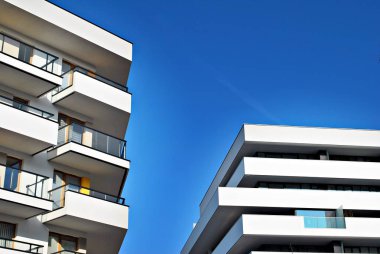  Modern binalar. Modern apartmanlar dış