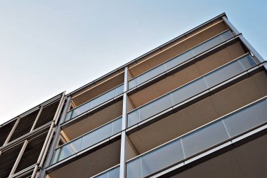  Modern binalar. Modern apartmanlar dış