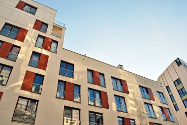 Modern apartmanlar dış