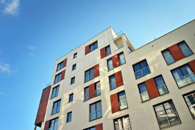 Modern apartmanlar dış